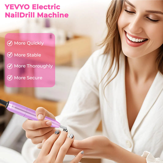 Portable Electric Nail Drill, Professional Nail File Kit For Acrylic, Gel Nails, Manicure Pedicure