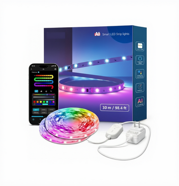 S1 AI LED Strip Lights for Bedroom