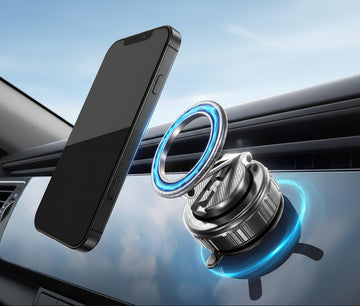360° Rotation Vacuum Magnetic Phone Holder Stand
